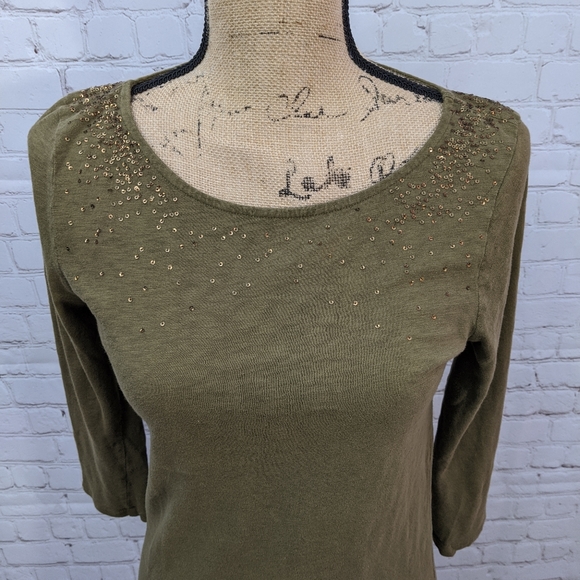 J. Crew Factory Sequins Top Small - Picture 6 of 6